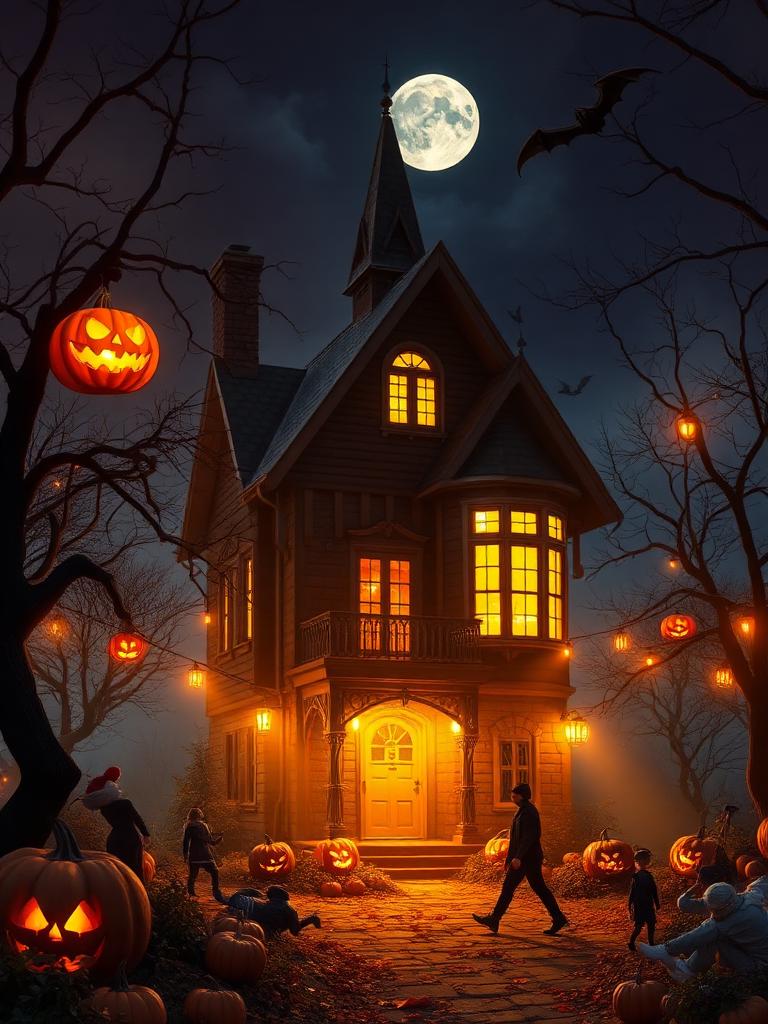 Modelo de convite Halloween